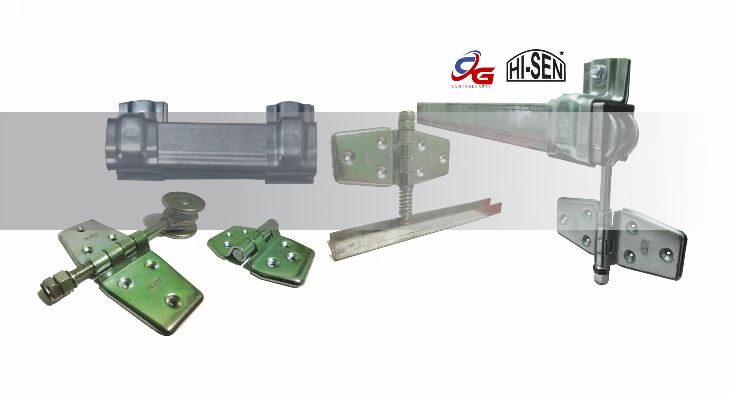 rel pintu garasi dorong tikung dan lipat