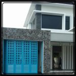 Pintu Garasi besi laser cutting