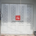 pintu garasi besi cutting laser