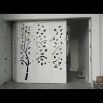 pintu garasi besi cutting laser
