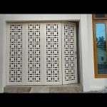 pintu garasi besi cutting laser