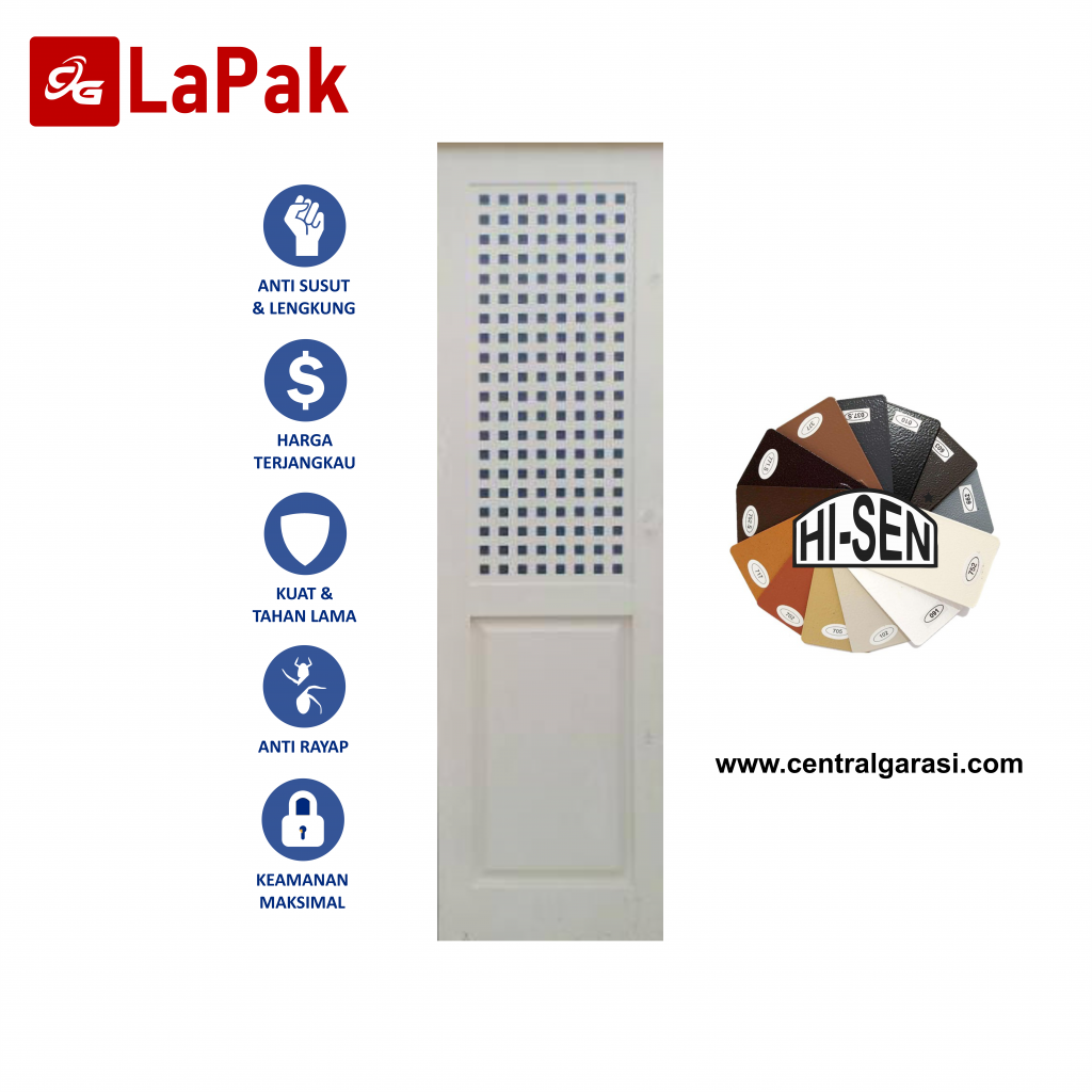 Model pintu garasi besi