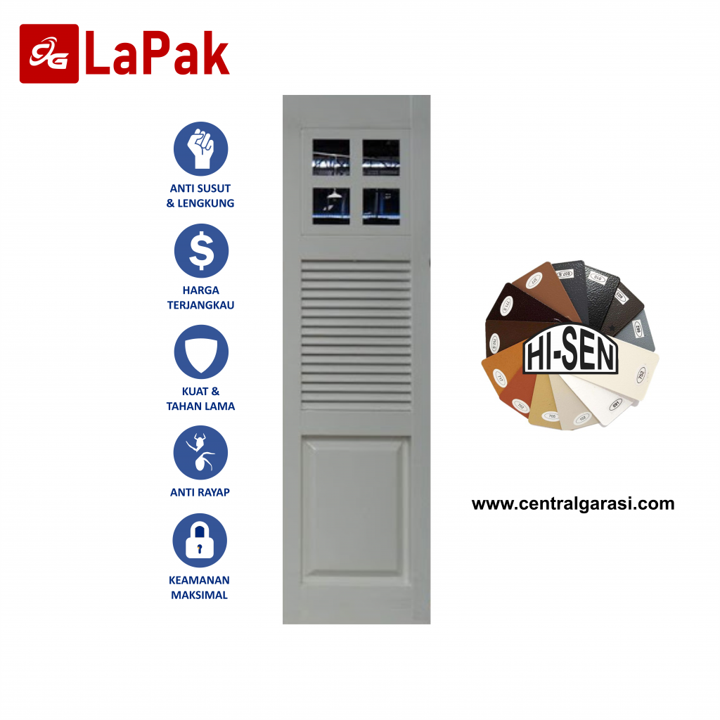 Model pintu garasi besi