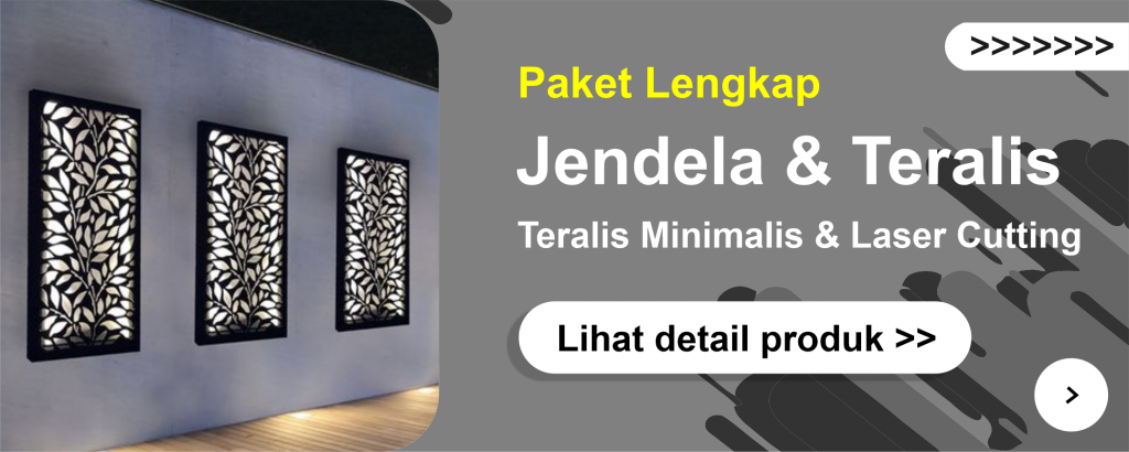 Jendela dan Teralis Produk Central Garasi